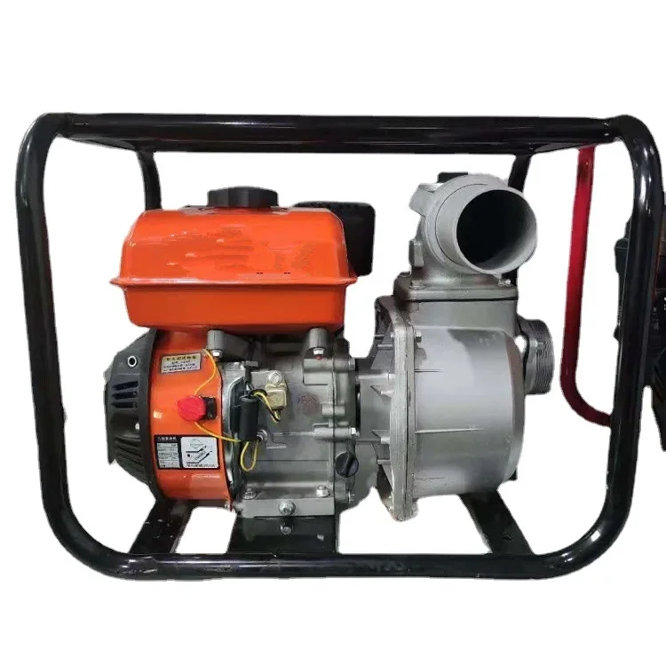 

Hand lift motor fire pump fish pond oxygenated water pump diesel 6 inch water pump gasoline can be powered to start the water