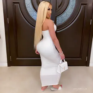 نسائي الصيف مثير بلا أكمام طويلة بلا أكمام فستان الشاطئ أعلى 8 غطاء مبيعات فوق الفستان - رقم 4