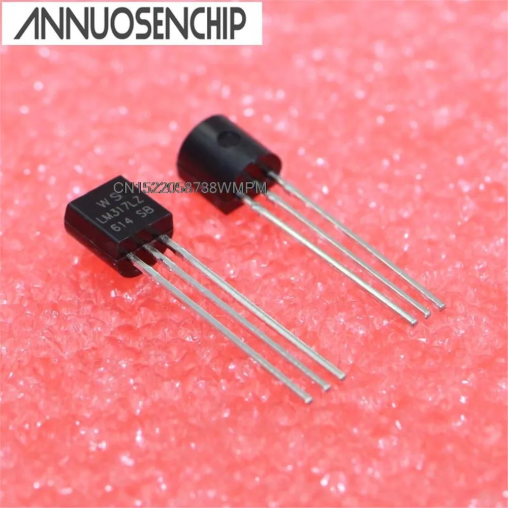 100PCS New and Original  LM317L LM317 0.1A New Good Quality TO-92 LM317LZ