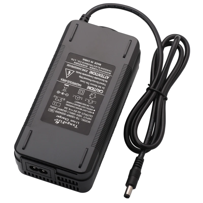 42V 4A 18650 Li-ion Battery Charger 10Series For 36V Lithium Battery Pack Charger Selectable EU/US/AU/UK/KR High Quality Adapter