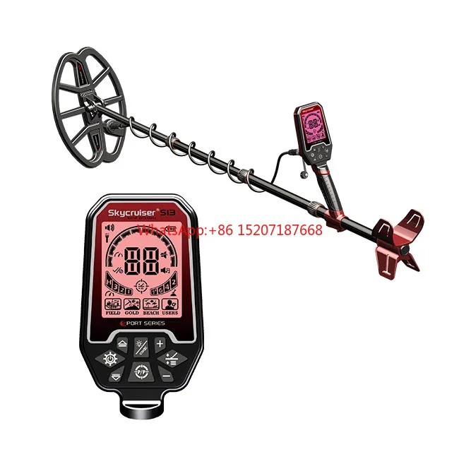 Sky Cruiser Detector Gold Metal Detector S13 Fully Waterproof 3 Meters Professional Metal Detector Treasure