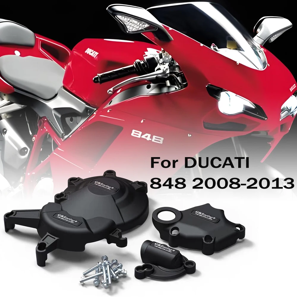 

GBRacing Engine Cover Protection Motocross Accessorie For DUCATI 848 2008-2013
