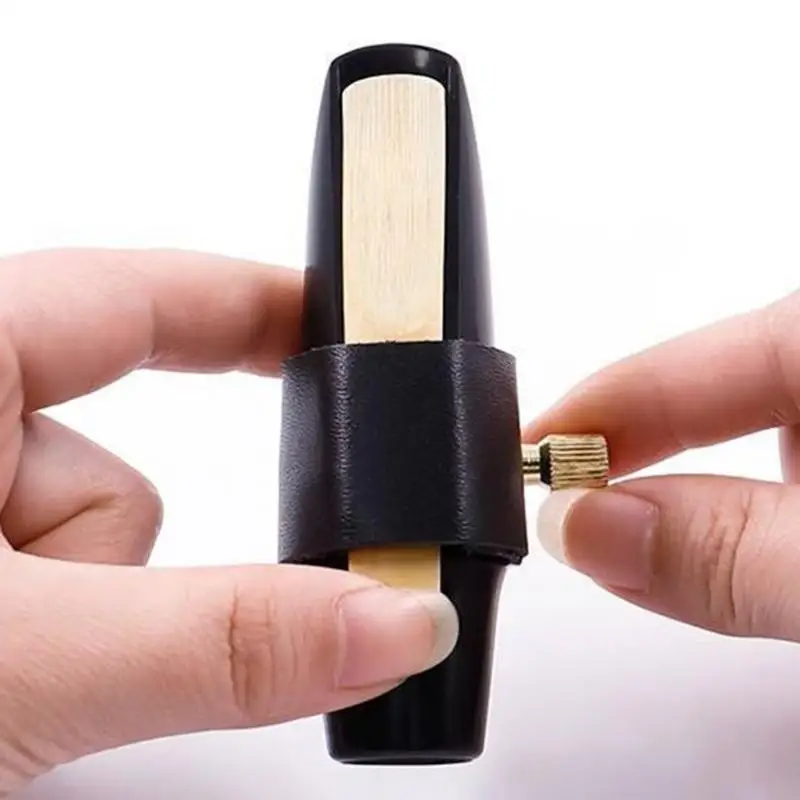 Durability Saxophone Mouthpiece Pad Easy To Clean And Adjust Mouthpiece Clip​ for Personality Playing Experience 24BD