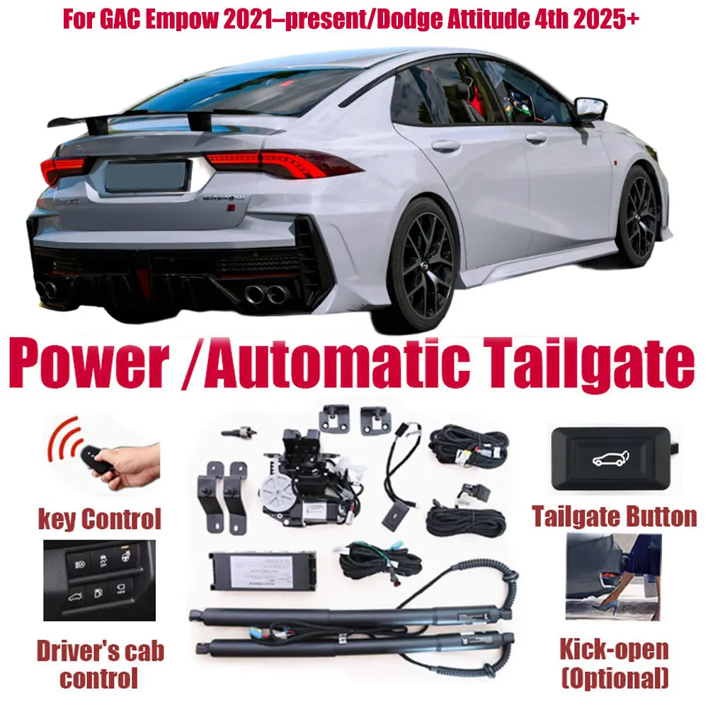 For GAC Empow 2021–present/Dodge Attitude 4th 2025-Now Car Automatic Lifting kit Opening Trunk Electric Lift Tailgate