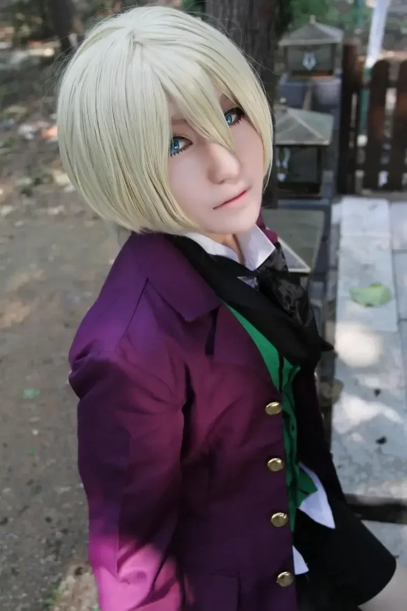 Anime Black Butler 2 Kuroshitsuji Alois Trancy Uniform Outfits Cosplay Costumes Full Set 2025
