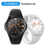 New TicWatch S2 (Refurbished) Wear OS by Google Smartwatch Built-in GPS Sport Watch for Men 5ATM IP68 Waterproof for