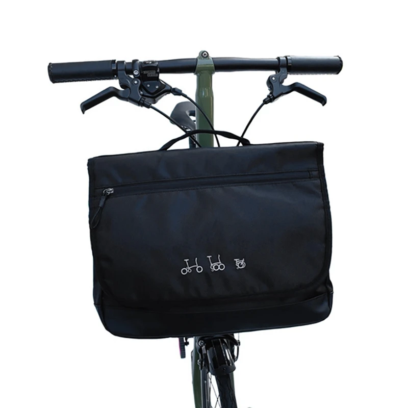 Bicycle Front Bag Bike Shoulder Bags for 3SIXTY Folding Accessories with Rain Cover Bag-A14I
