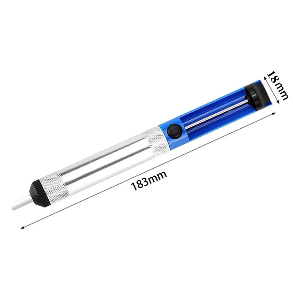 Aluminum Metal Desoldering Pump Suction Tin Gun Soldering Sucker Pen Removal Vacuum Soldering Iron Desolder Hand Welding Tool