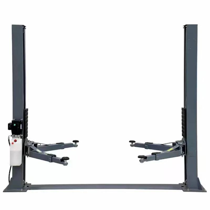 High performance lau 4 ton  2 column floor  jack hydraulic car with beam lift