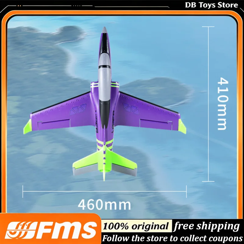 FMS Arrows Hobby 30mm Viper RC Airplane Fixed Wing Ducted Fan ELRS SBUS PWM Receiver Suitable for Hobby Flying Halloween Gift