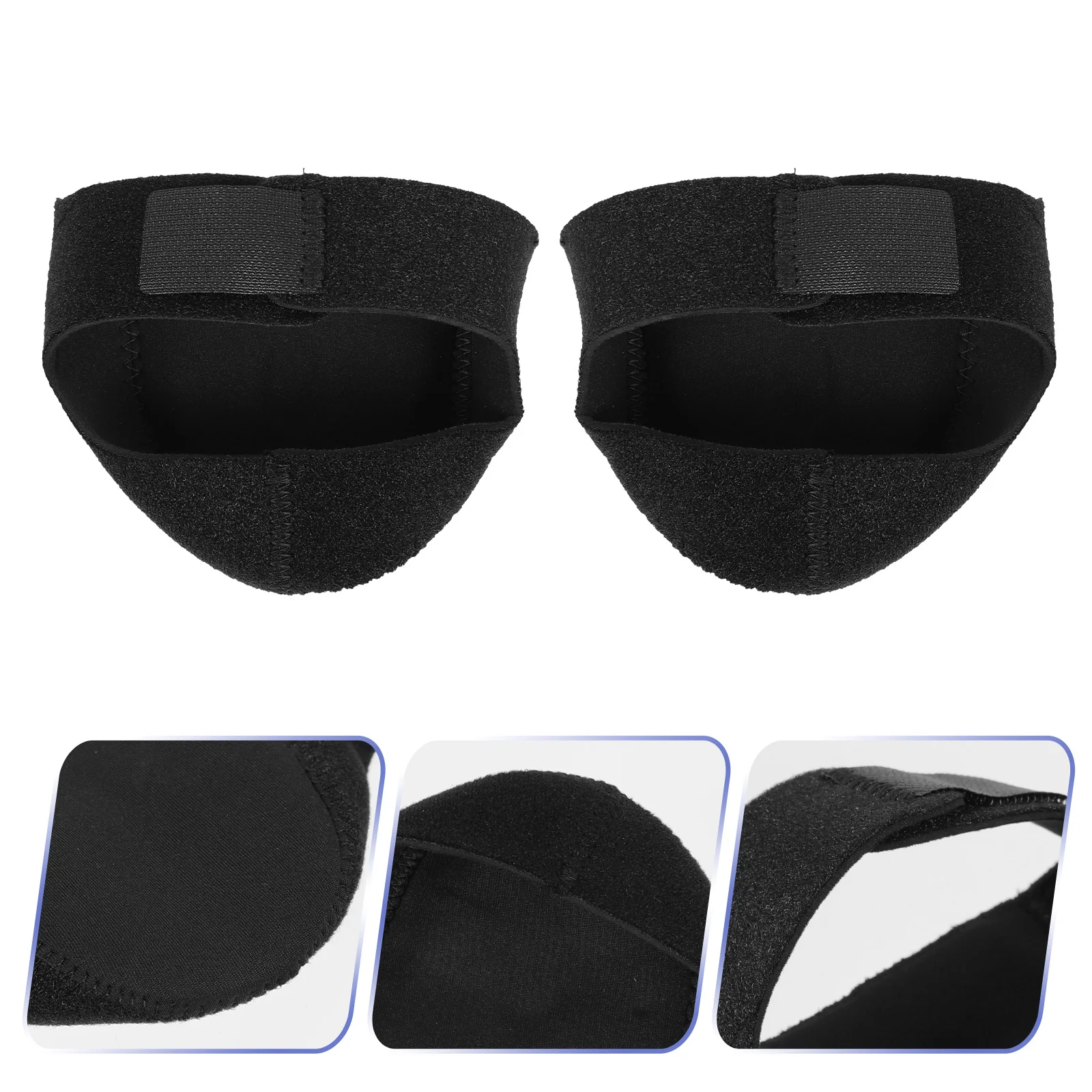 

1Pair Heel Cushion Covers Soft Breathable Durable Shock Absorbing Non-Slip Heel Protector Pads Support Comfort Walking