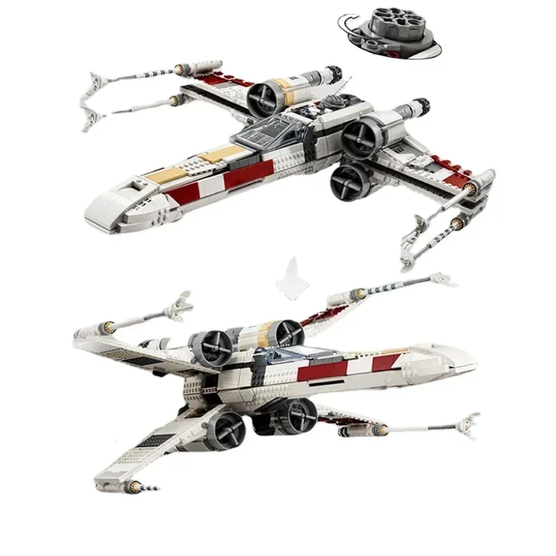 75355 universe wars X Wing Fighter Building Kit Classic Contruction Toy Spaceship Planefighter Blocks Bricks Toys for Kids Gift