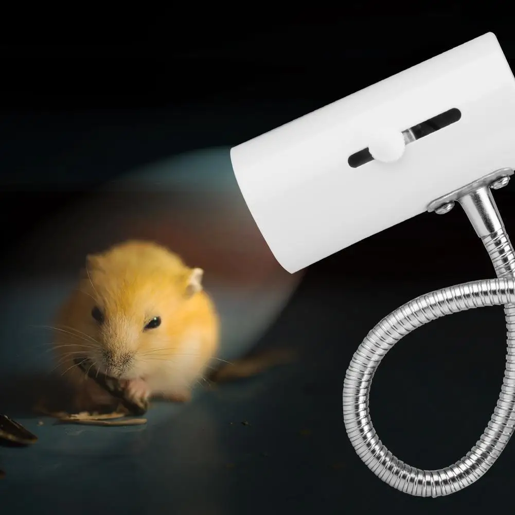 E27 Pet Light Holder 360 Degree Rotation Heating Lamp Clip Cover Durable Reptile E27 Lamp-socket Kit Universal Light Holder