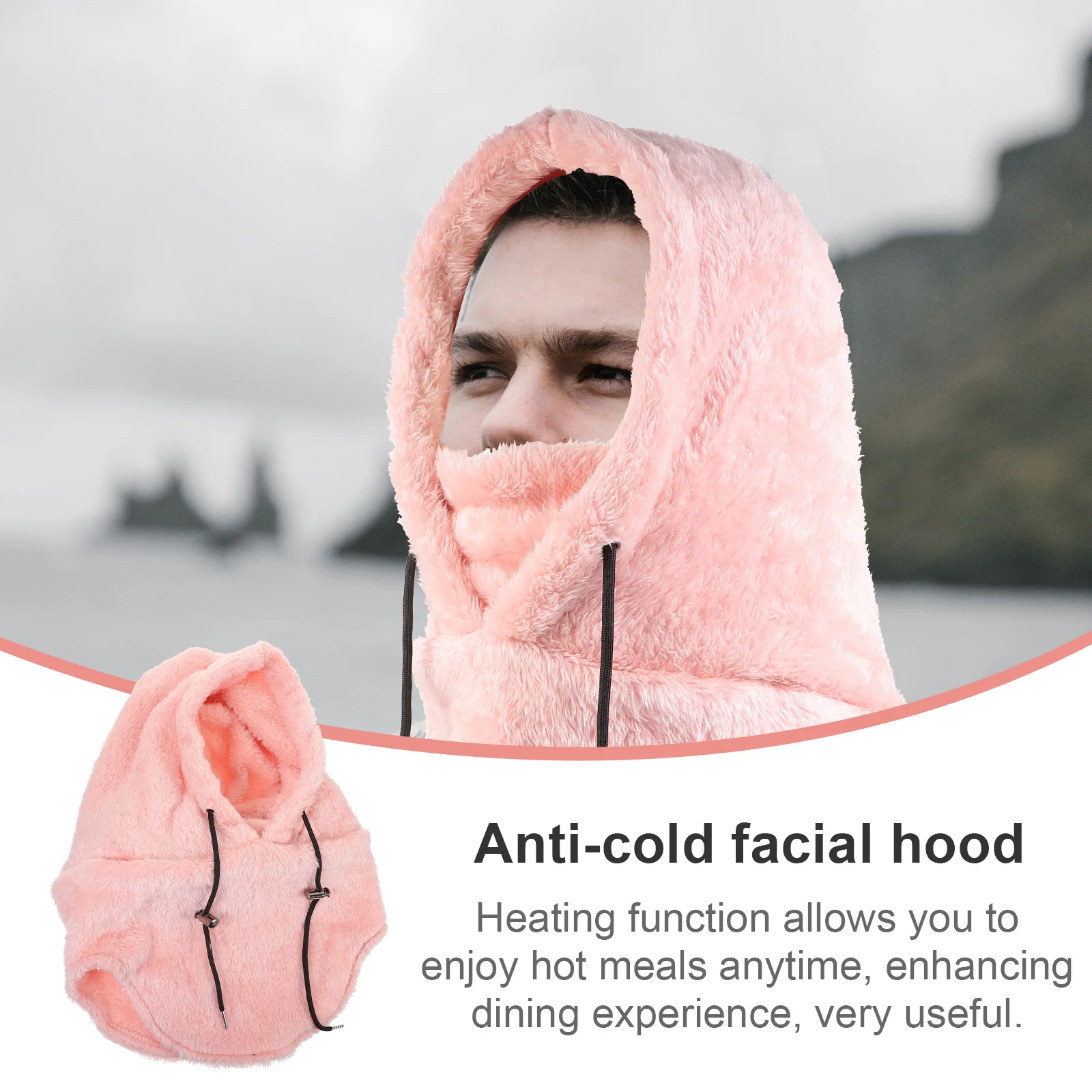 

Anti-Cold Winter Facial Hood Cycling Neck Cover Windproof Mask Scarf Warm Outdoor Riding Guard Anti-Cold Facial Hood