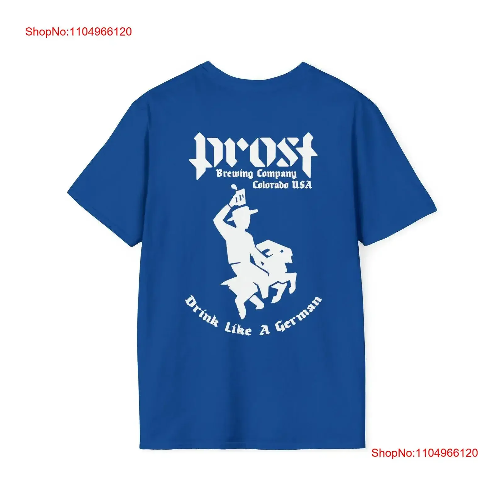

Футболка Prost Drink Like a German Softstyle, винтажная стираная, удобная, мягкая, дышащая, повседневная, универсальная, растянутая, слегка