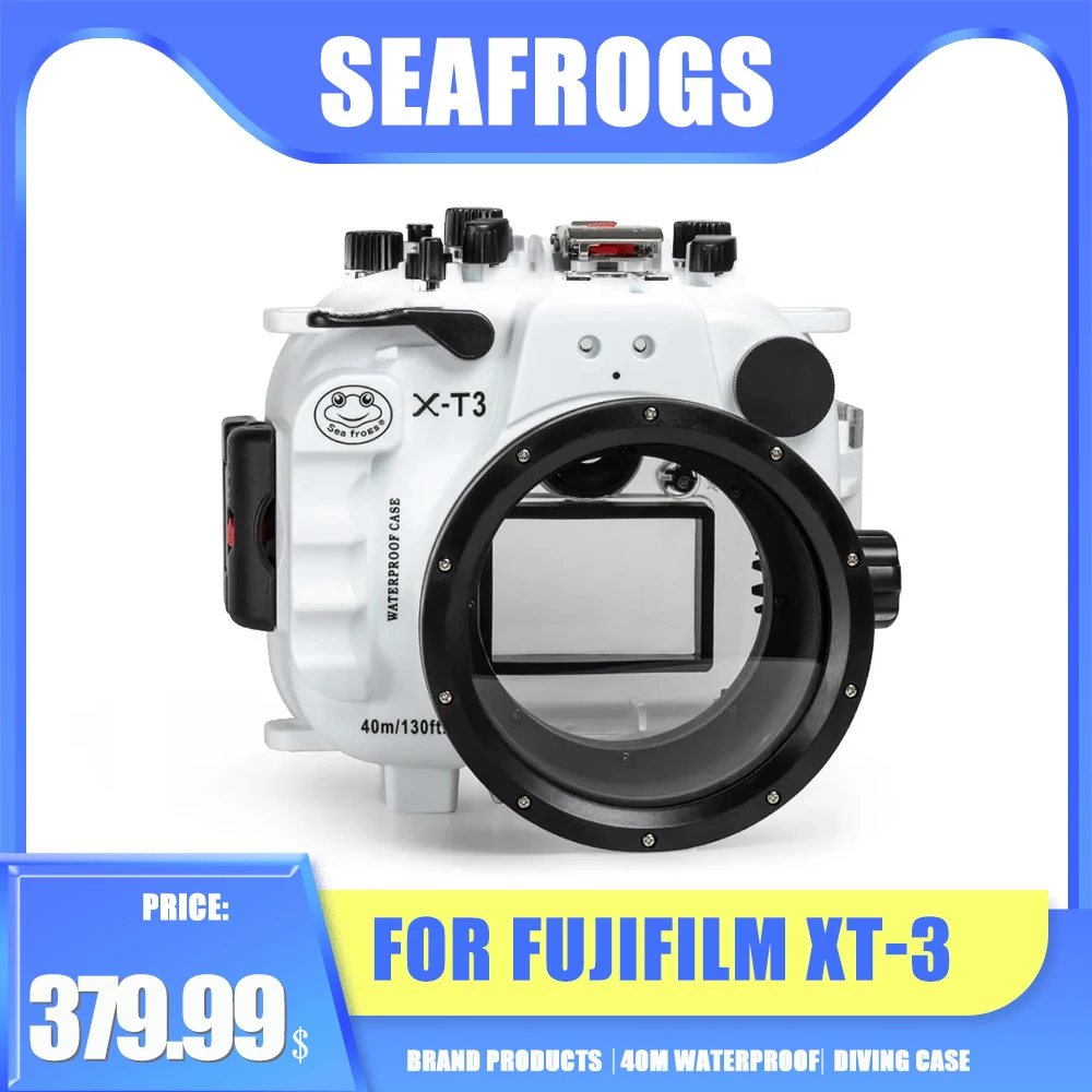 

Waterproof camera housing for Fujifilm XT-3 Diving Camera Case 40m/130ft Underwater photo Bag 16-50mm Lenses 1pc