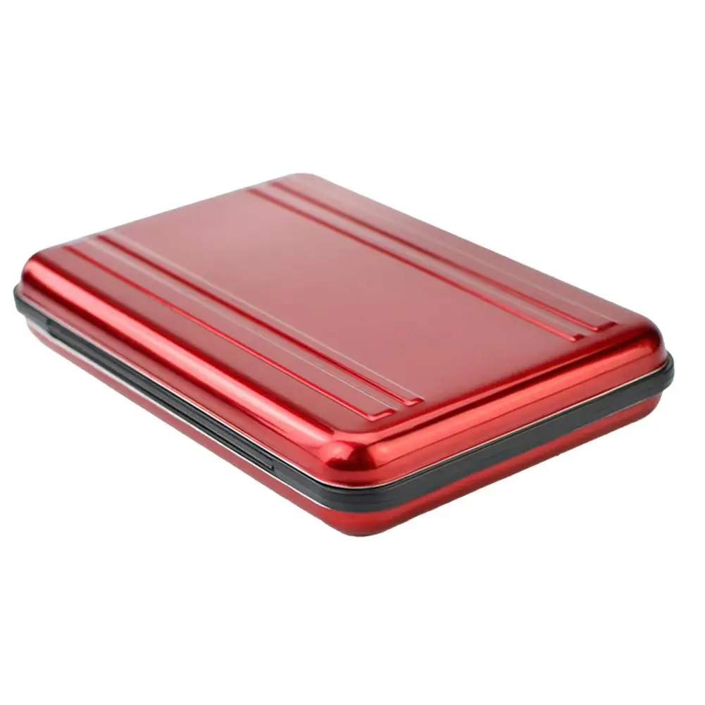 Memory Card Box Anti-skimming Anti-drop Tight Fit Card Buckle Closure 8 Card Slots SD/TF Card Storage Memory Card Case For Home