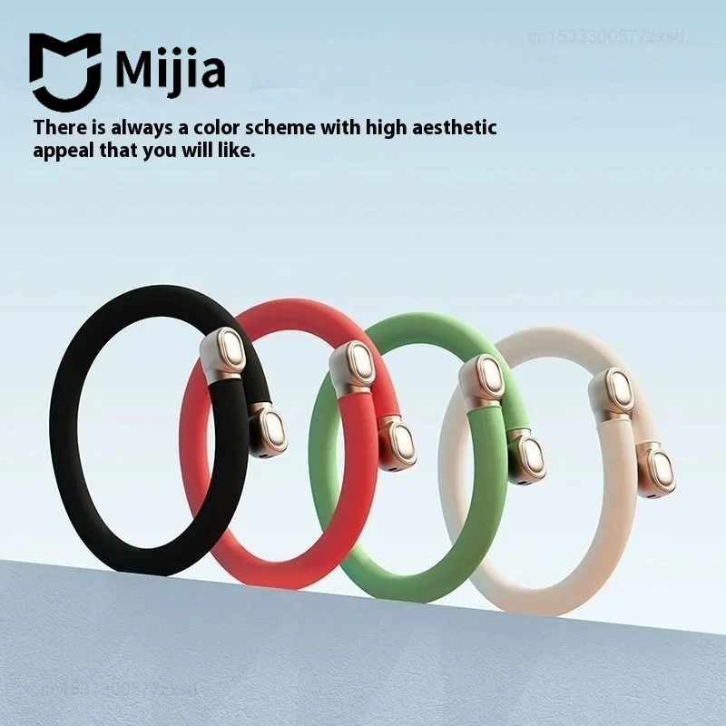 Pulsera Repelente de Mosquitos Mijia, Pulsera para Exteriores, Anti Picaduras, Segura, Esencial para Viajes, Repelente de Mosquitos para Niños