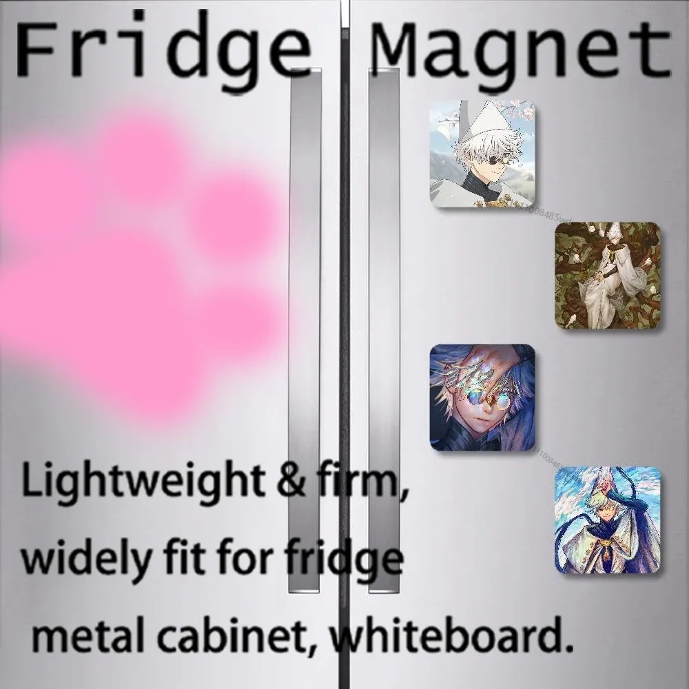 

Tongari Boushi Atelier Qifrey Black Square Plastic Fridge Magnet, for Magnetic, No Trace Left, Durable, Smooth and Textured