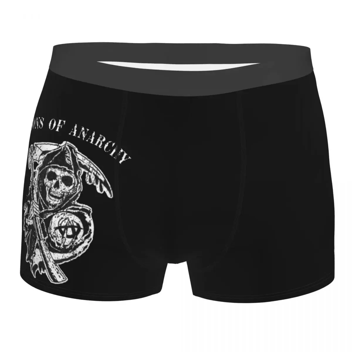 

Funny Boxer Sons Of Anarchy Shorts Panties Briefs Men Underwear The TV Series Soft Underpants for Homme Plus Size