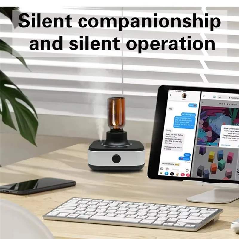 A76G-Inframerah Smart Aroma Diffuser - Penyegar Udara Minyak Esensial Otomatis, Pembersih Udara Tanpa Air yang Inovatif