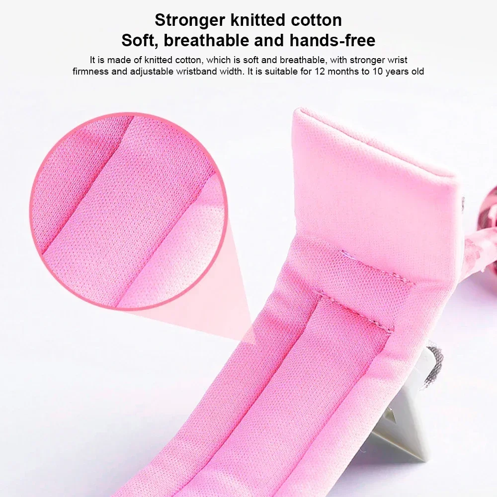 Anti-Verlust-Handgelenkband für Kinder, Leine, Rucksack, Baby-Sicherheitsgurt, Seil, modisches Armband, weiches Kinder-Wanderer-Kleinkind-Armband – Detail 27