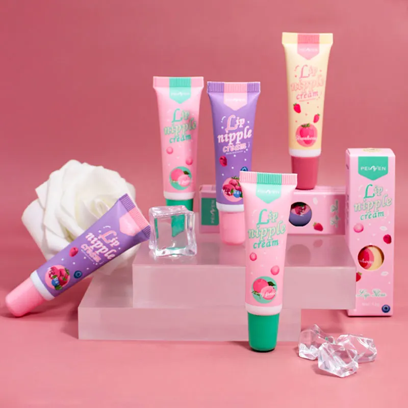 Shimmering Hydrating Lip Oil Set - Tinted Lip Oil with Argan Oil, Fruit Flavors, Hydrating & Nourishing with Hyaluronic Acid