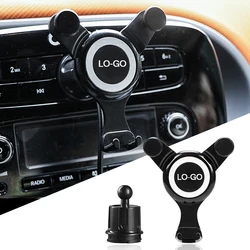 Car Radio Mobile Phone Navigation Bracket Gravity Stand For Renault Kaptur Dans une Dacia TWINGO Charging Support Phone Holder