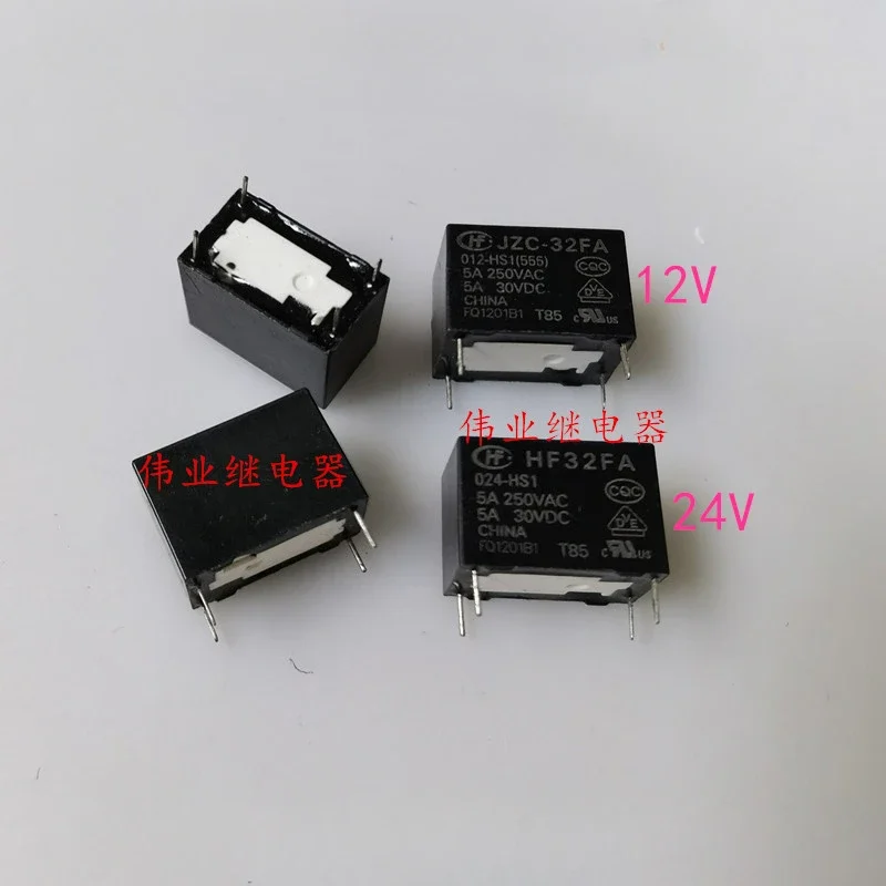 

（Brand-new）1pcs/lot 100% original genuine relay:JZC-32FA HF32FA 012 024-HS1 4pins 5A