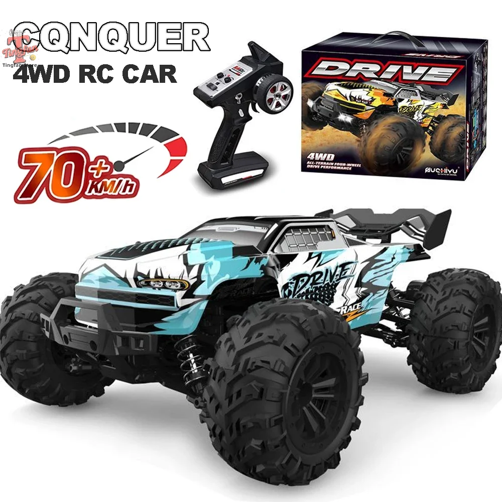 

4WD 1:16 70KM/H Super Brushless 50KM/H Brushed RC Car 4x4 Off Road Remote Control High Speed Drift Racing Truck Toy Color Box
