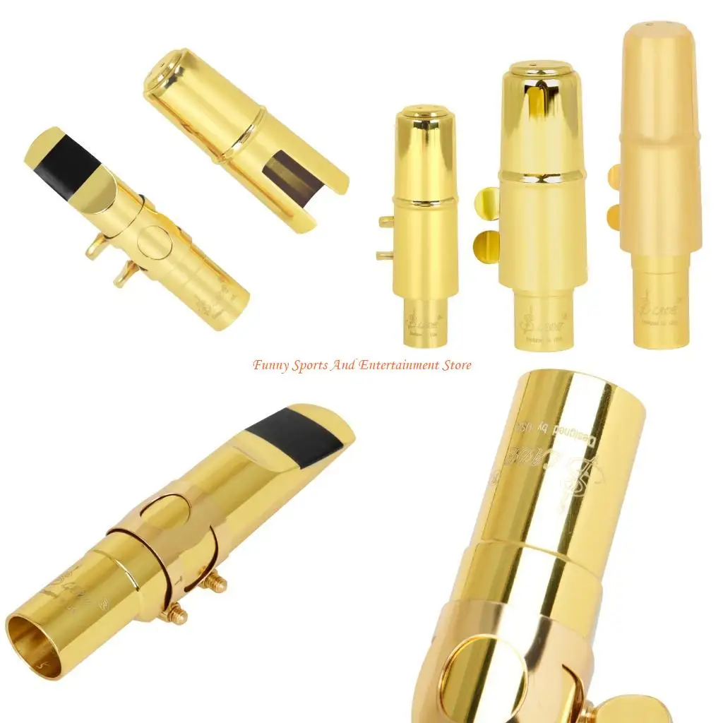 

C4DE Metal Saxophone Mouthpiece Replacement Head Professional Saxophone Part