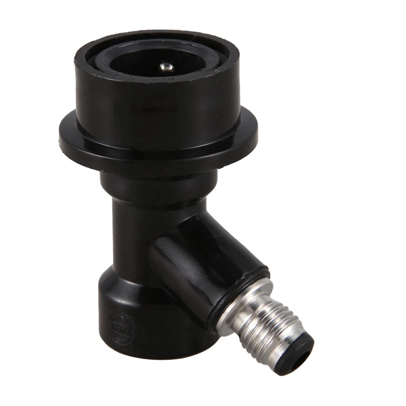 2Pcs Home Brew Beer Keg Connector Dispenser Thread Head Ball Lock Keg Disconnect Connectors Ball Lock Beer Faucet Home Brewing A