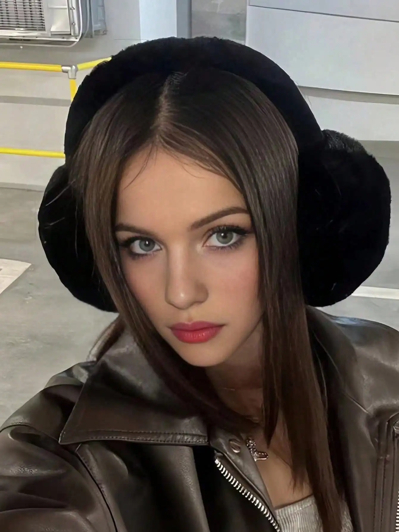 1 حزمة الشتاء غطاء للأذنين طوي رقيق آذان أفخم رقيق دفئا المرأة لطيف غطاء للأذنين مع أفخم الحرارة بطانة فروي الشتاء في الهواء الطلق #2