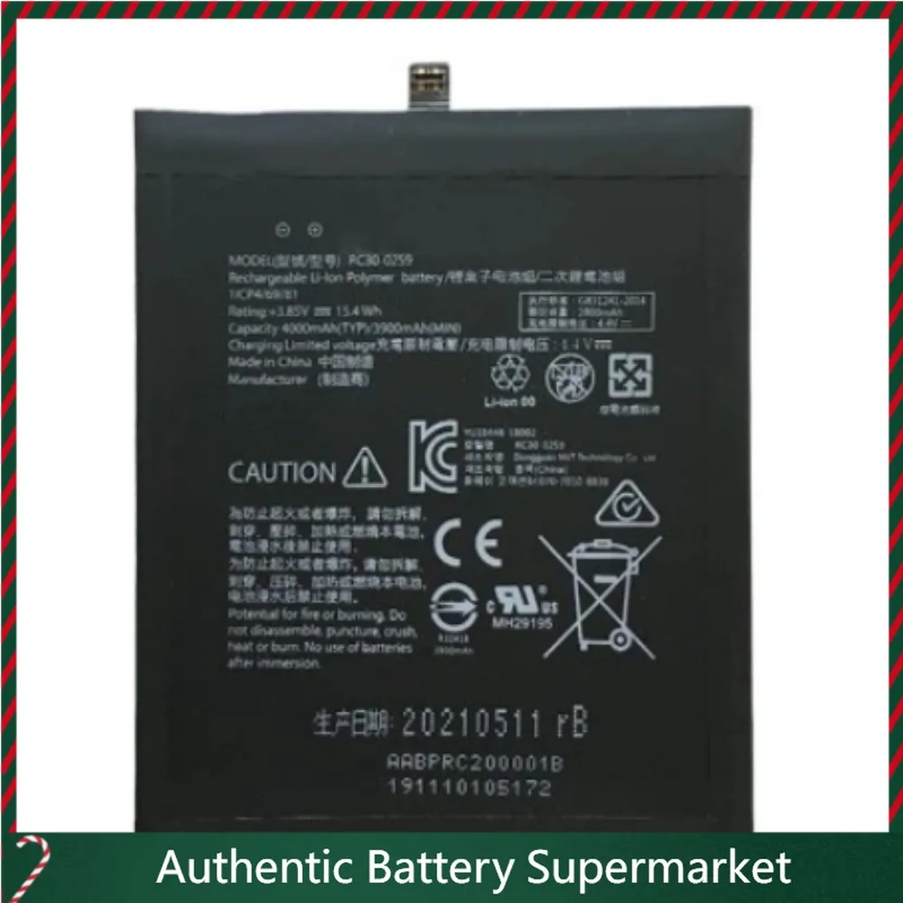 2025 high quality batteries for razer/razer phone 2 rc30-0259new large capacity mobile phone battery
