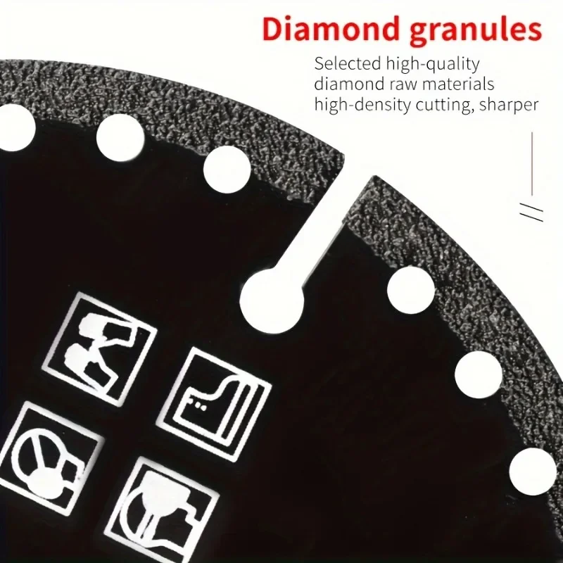 125mm Metall-Schneid-Diamantscheiben - Scharfe Scheiben für Stahl, Aluminium, Beton, Stein, Marmor, Eisen-Schneidscheibe – Detail 5
