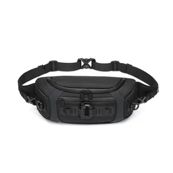 OZUKO Waist Bag Fashion Men  Outdoor Sports Tactical Fanny Pack Multifunction Waterproof Male Chest Bag Mens Crossbody Bags Bum