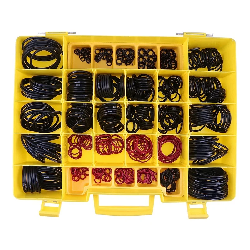 

O-Ring Assortment Kit 4C-4782 For CAT Caterpillar SAE STOR ORFS 61 62 Nitrile 90, Transmission Seals & O-Rings 4C4782