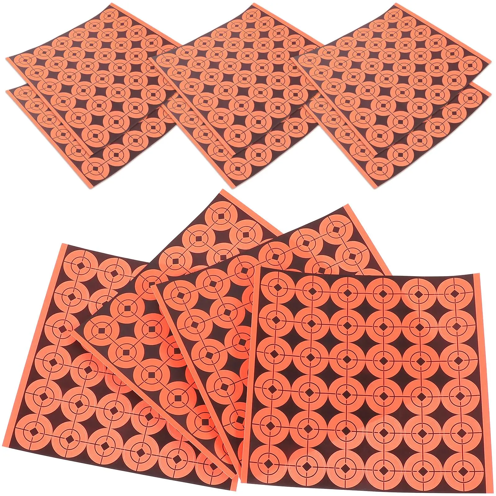

360pcs Shooting Paper Self Adhesive Dot Stickers Practical Portable Labels for Sports Game Practice Decal