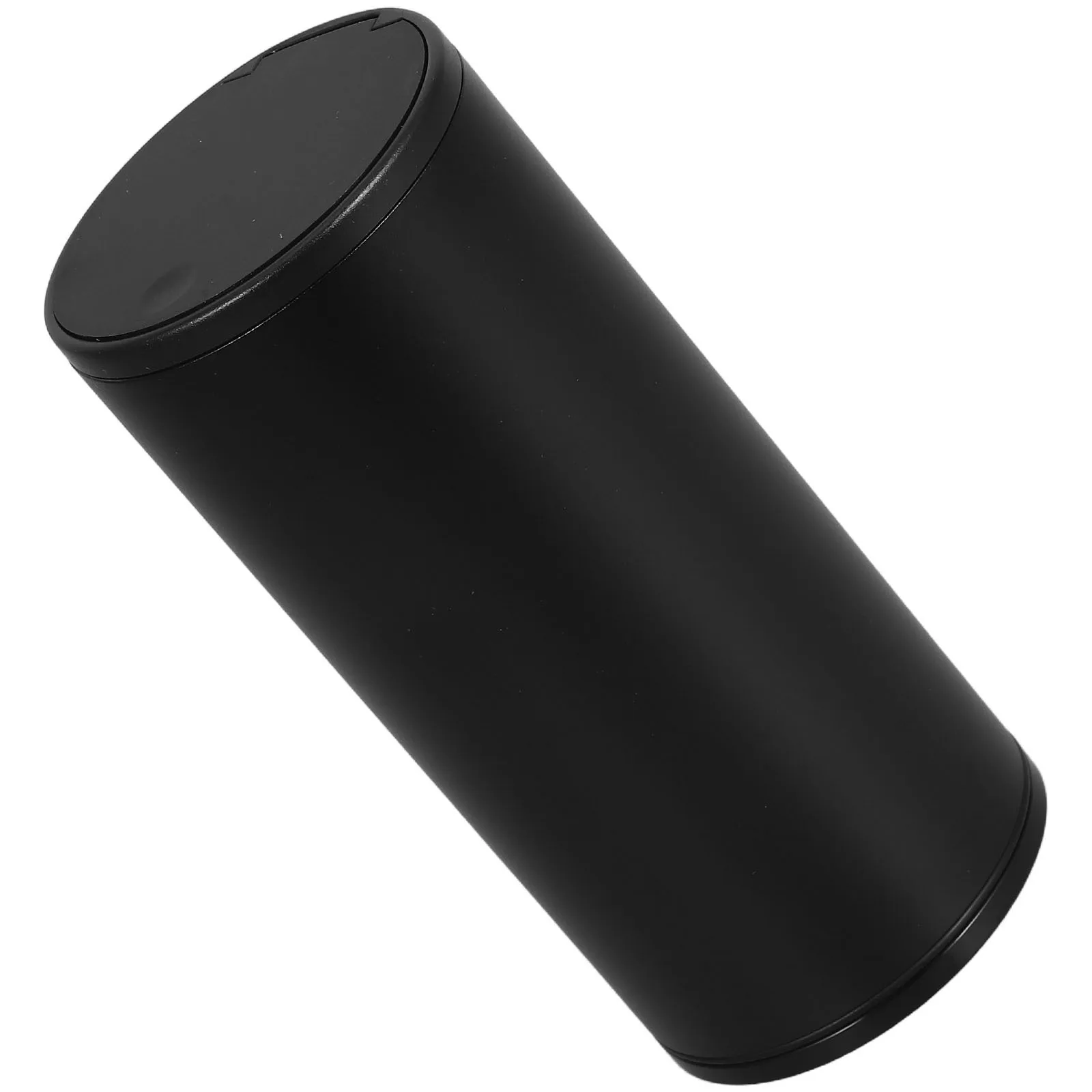 

Car Trash Can Black Press to Open Multi Functional Vehicle Garbage Bin with Tissue Holder Compact Design for Car Floor Front