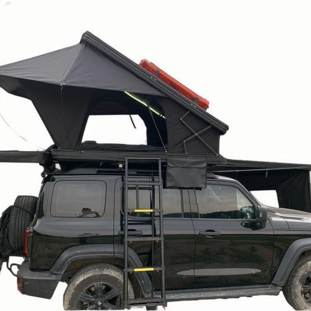

TravelCat Automotive 4x4 4WD Large 4-Person XL Hardtop Rooftop Tent With Sunroof Hardshell Rooftop Tent