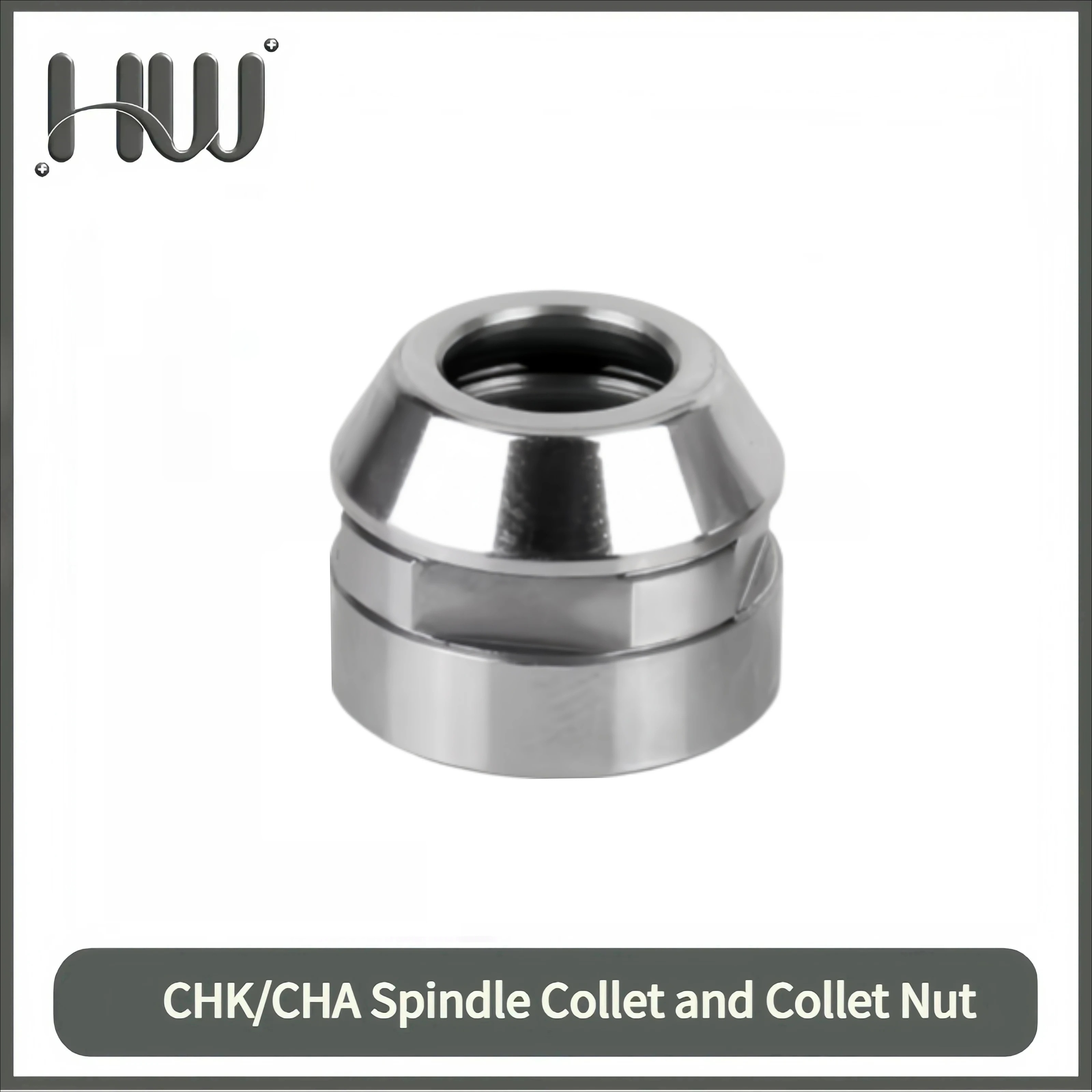 Spindle Chuck Collet and Collet Nut CHK CHA Series 3.0mm 3.175mm 4.0mm 5.0mm 6.0mm Lock Mouth Collet for Spindle 1PCS