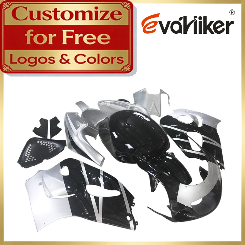 ABS Plastic Fairing Kit For Suzuki GSXR600 750 1996 1997 1998 1999 2000 96 97 98 99 00 silver Motorcycle Fairing Custom Patterns