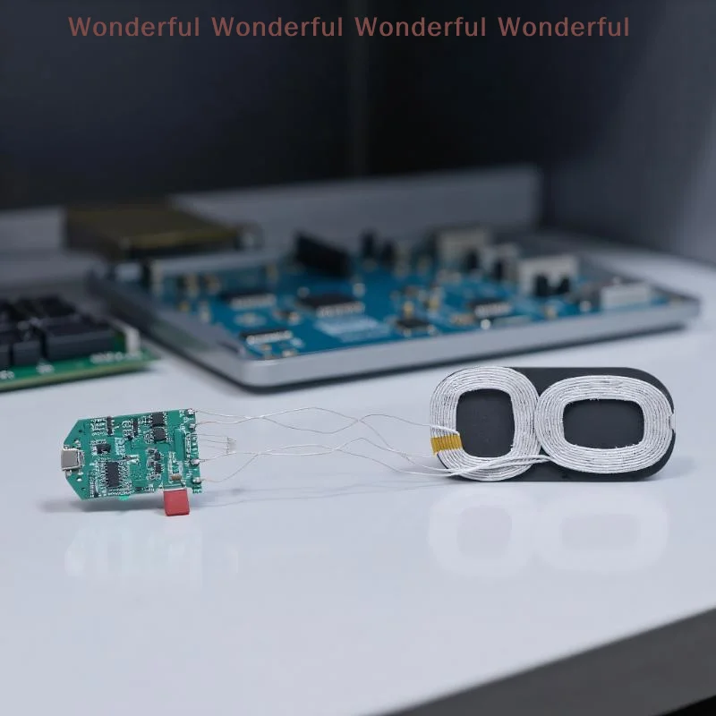 

Home & Car Device 15W Dual Coil Wireless Charger PCBA, 1 Piece Multi-Functional charger