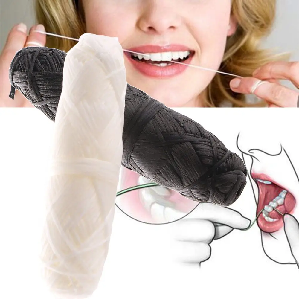 Eco-Friendly Toothpick Bamboo Teeth Cleaning Floss Spool Teeth Flosser Oral Care Oral Hygiene Dental Flosser