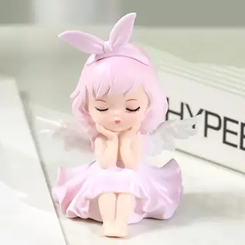 家居派對裝飾蛋糕裝飾女孩生日禮物烘焙甜點插件天使兒童城堡配件家居裝飾 8 最佳銷售 天使裝飾 - №2