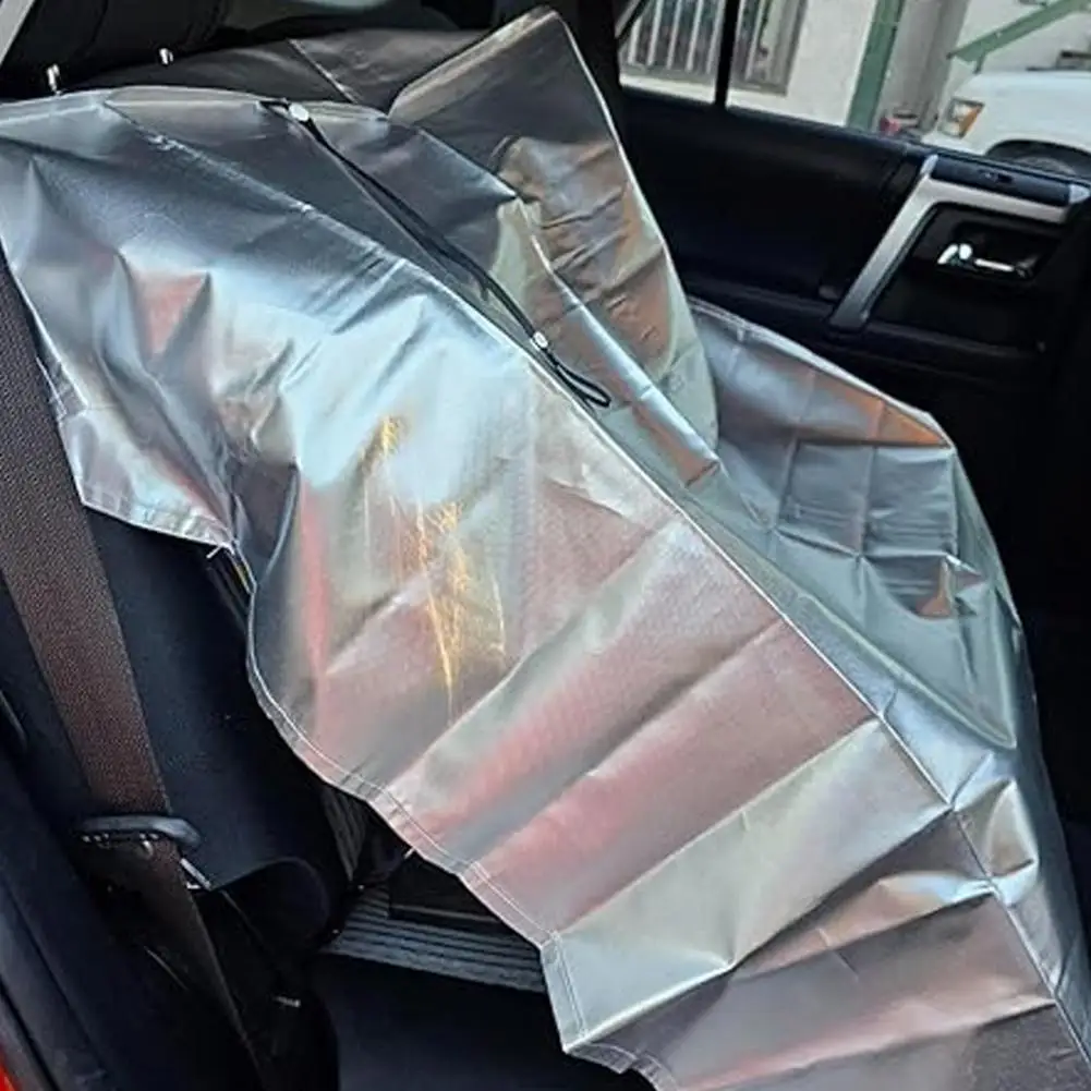 Baby Safety Seat Cover Kids Car Seat Cover Baby Car Safety Seat Sunshade Cover Portable Foldable Reflective Uv Infant Automotive
