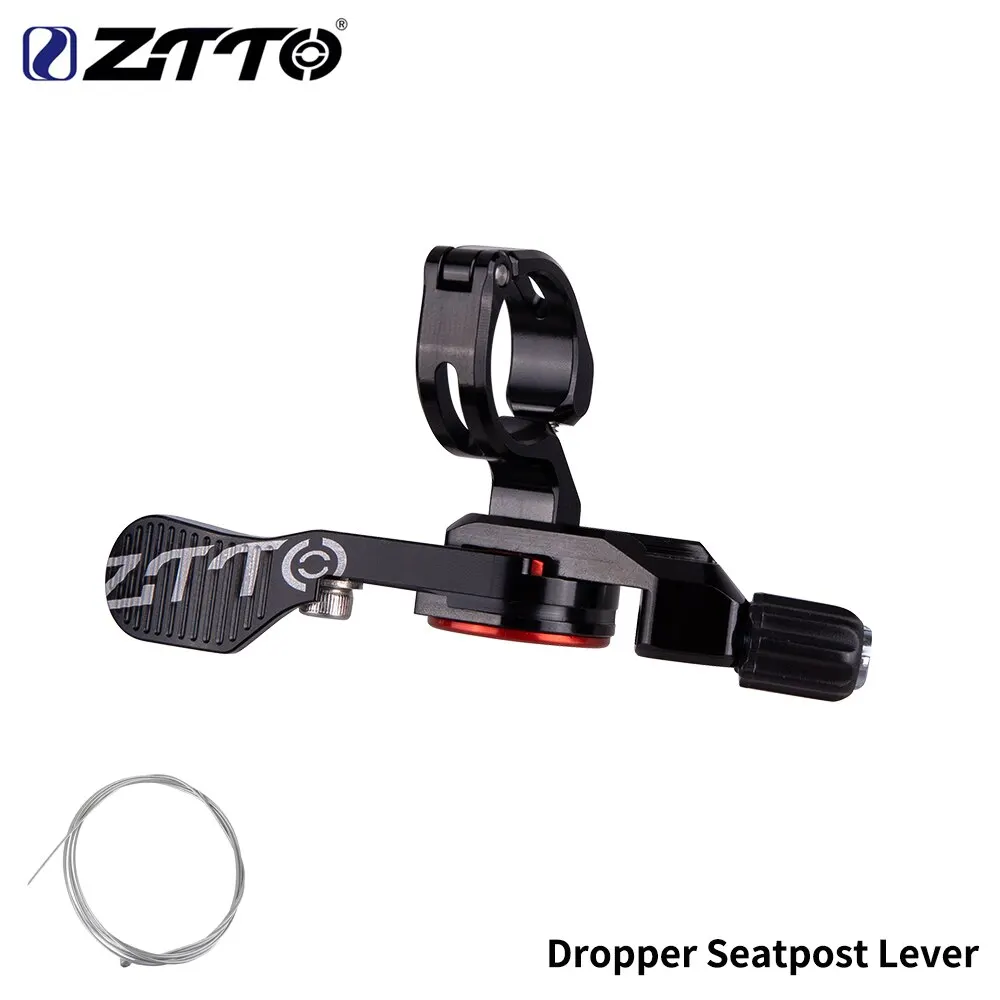 ZTTO MTB Dropper Seat Post Lever Bicycle Adjustable Seatpost Remote Controller Handle Bearing Universal Shifter Wire Style