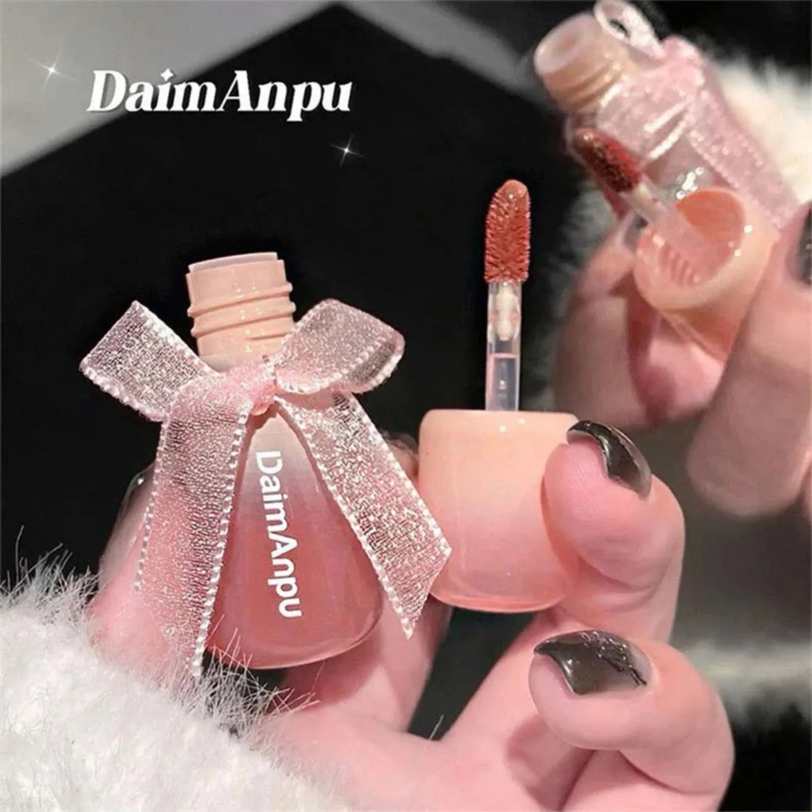 Vlinderdas Hydraterende Water Lipgloss Kristallen Jelly Spiegel Spiegel Lippen Honing Lip Lijnen Ontzilting Tender Reparatie Lipgloss Lippen Verzorging