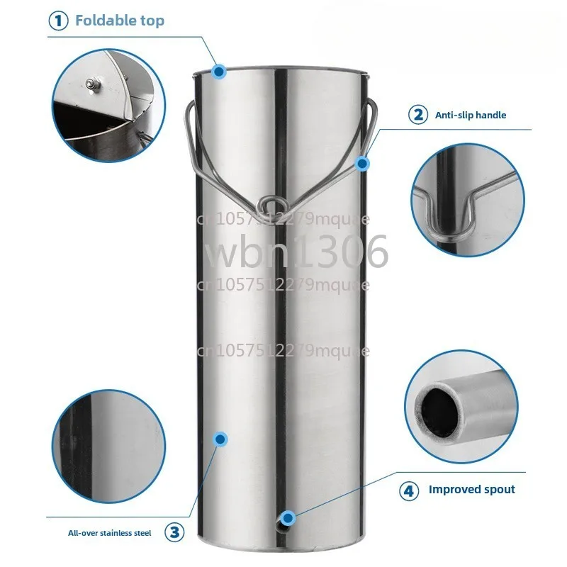 1L2L2.5L3L5L Water Sample Collector Thickened Stainless Steel Water Collector Plexiglass Water Quality Sampler