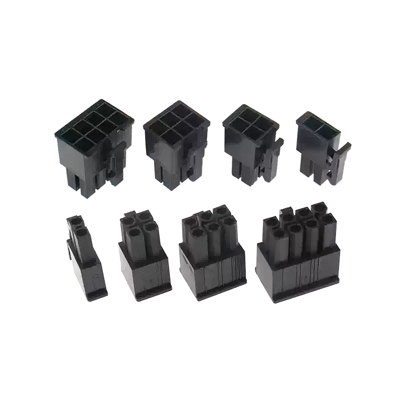 10PCS/LOT 5557 5557-R 4.2mm Male 2 Pin-24 Pin Black Automotive Wiring Harness Connector For Computer Graphics Card PCI-E Power
